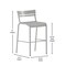 Flash Furniture Silver All-Weather Steel Bar Stool, 2PK 2-XU-CH-10318-B-SIL-GG - alternate 7